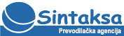 Prevodilačka agencija Sintaksa logo