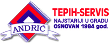 Tepih servis Andrić logo