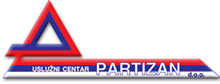 Boje i lakovi Partizan UC logo