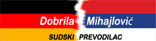 Prevodilačka agencija merkur - Dobrila Mihajlović logo