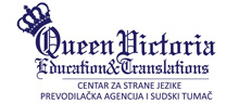 Prevodilačka agencija Queen Victoria logo
