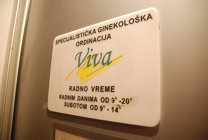 Ginekološka ordinacija viva - RADNO VREME - 1