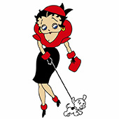Frizersko kozmetički salon Betty Boop logo