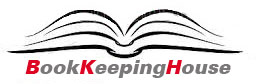 Knjigovodstvena agencija Bookkeeping house logo