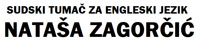 Sudski tumač za engleski jezik Nataša Zagorčić logo